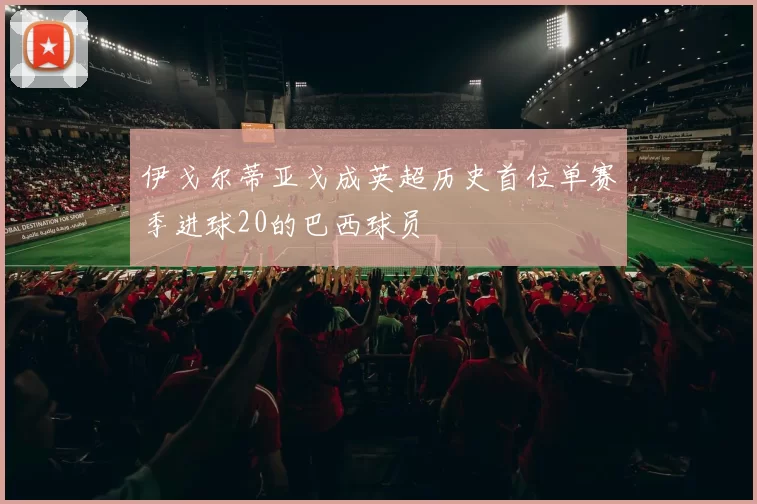 伊戈尔蒂亚戈成英超历史首位单赛季进球20的巴西球员
